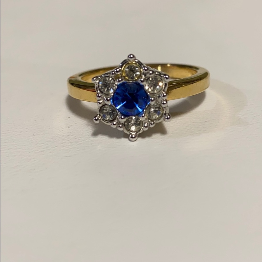 Blue & Gold Ring